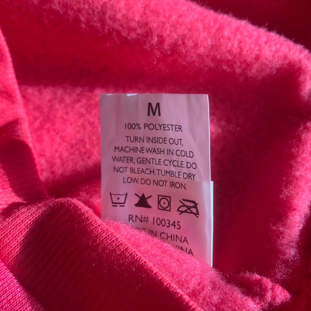 Dog Sweatshirt Hoodie Pink Sweater No Filter - Picture 10 of 10